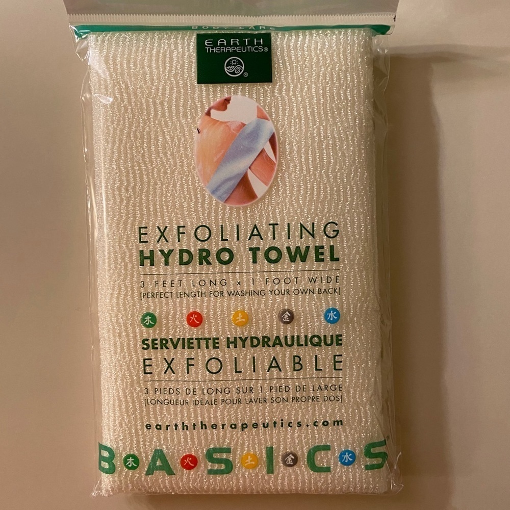 “EARTH THERAPEUTICS” EXFOLIATING HYDRO TOWEL